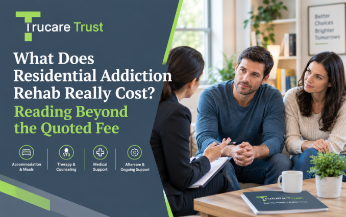 residential alcohol and drug rehab through Trucare Trust
